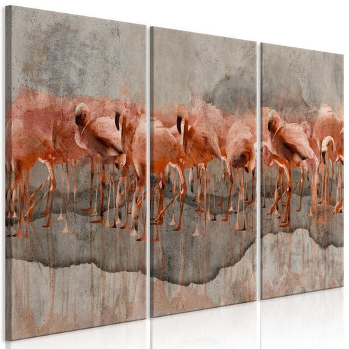 Quadro - Flamingo Lake (3 Parts)