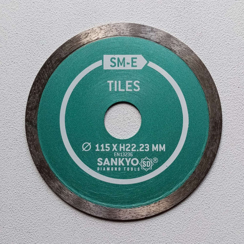 Sankyo 115mm SM-E Universale disco diamantato per taglio piastrelle