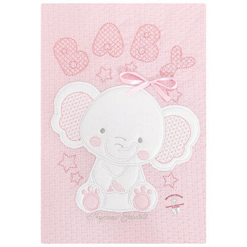Lenzuola lettino neonato e copertina Nazareno Gabrielli Baby elefante