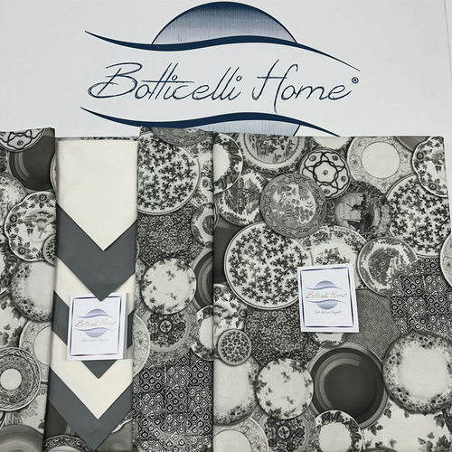 Tovaglia da tavolo con tovaglioli Botticelli Home Porcellane