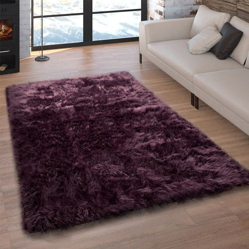 Tappeto moderno per salotto a pelo lungo Playa