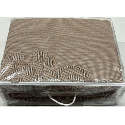 Copriletto matrimoniale Botticelli Home Arabesco in cotone jacquard