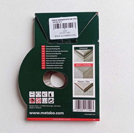 Metabo 115x22,23mm SP-U Universal disco diamantato per edilizia