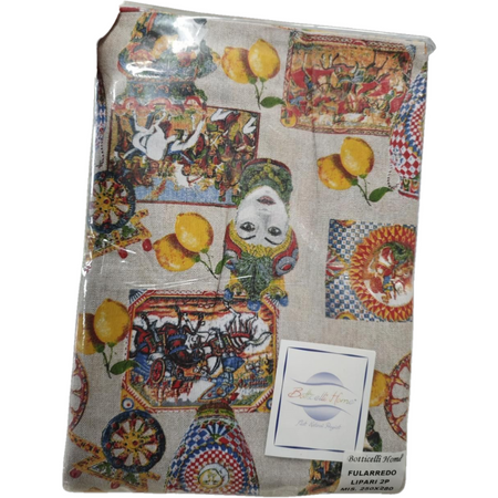 Granfoulard copridivano Botticelli Home Lipari Mori