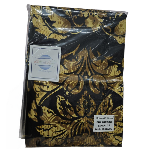 Granfoulard copridivano Botticelli Home Lipari Gold