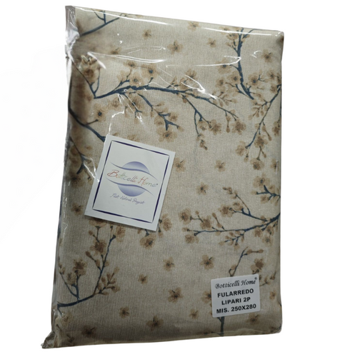 Granfoulard copridivano Botticelli Home Lipari Fiori di pesco