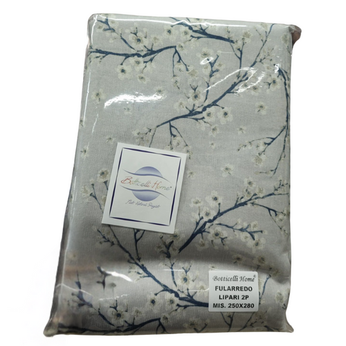 Granfoulard copridivano Botticelli Home Lipari Fiori di pesco