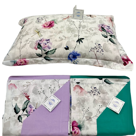 Lenzuola matrimoniali Parfum Botticelli Home in cotone