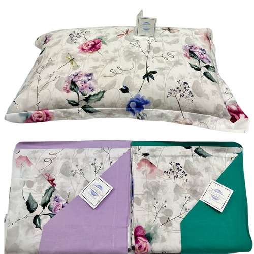 Lenzuola matrimoniali Parfum Botticelli Home in cotone