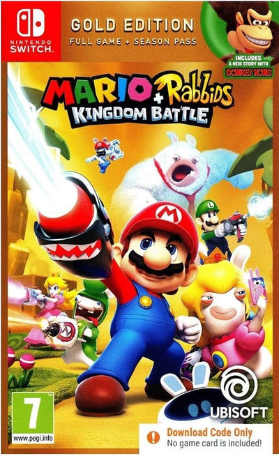 Mario & Rabbids Kingdom Battle Gold Edition Switch UK Digital Key