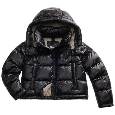 Blauer piumino eco nero Gloria 25WBLDC02170