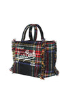 MC2 SAINT BARTH MC2 Saint Barth - Borsa piccola - 461021 - Nero/Rosso da donna