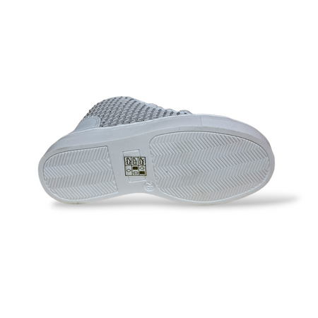 Ferrè FB-401 Sneakers Cerimonia Bambina Bianche – Eleganti con Zip | Taglie 25-40