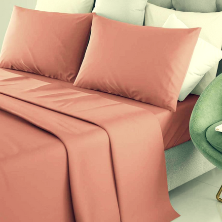 Lenzuola matrimoniali Luxury Botticelli Home in raso di cotone