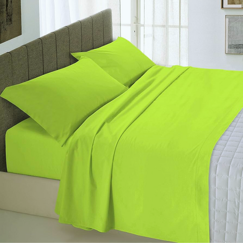 Lenzuola matrimoniali Luxury Botticelli Home in raso di cotone