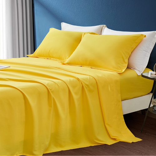 Lenzuola matrimoniali Luxury Botticelli Home in raso di cotone