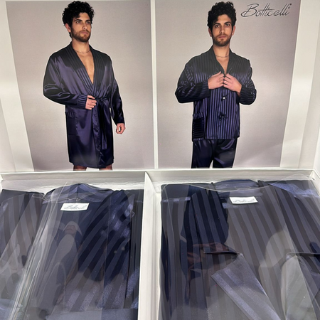 Vestaglia uomo e pigiama uomo elegante Pietro Botticelli Home