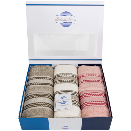 Asciugamano bagno viso e ospite Botticelli Home Cancun