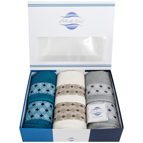 Asciugamano bagno viso e ospite Botticelli Home Tulum