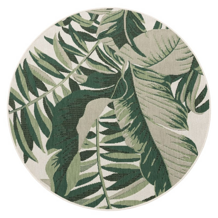 Tappeto per esterno Palme a trama piatta