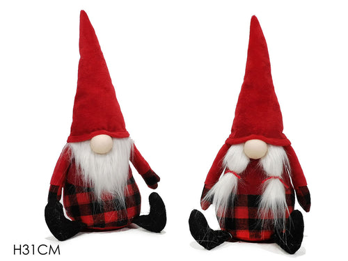 Gnomo Seduto 31cm con Vestaglia