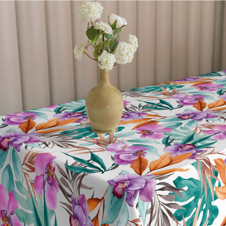 Tovaglia da tavolo con tovaglioli Botticelli Home Hawaii