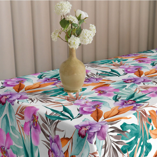 Tovaglia da tavolo con tovaglioli Botticelli Home Hawaii