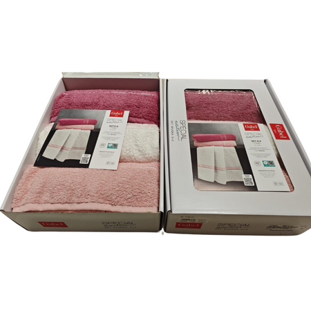 Asciugamani viso e ospite Gabel Titano 6 pezzi