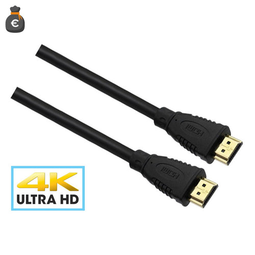 Cavo 1,5 metri HDMI 2.0a 4K/2K spinotti da19+1 pin placcati oro