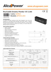 Alca Power batteria al piombo da 12V 2,3Ah ricaricabile per UPS e illuminazione di emergenza