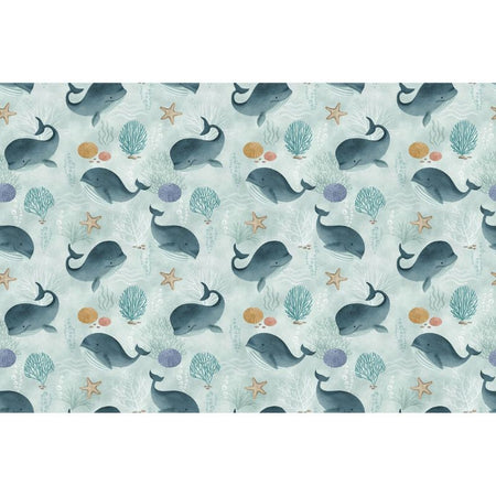 Carta da Parati su misura collezione Piccoli Pesci