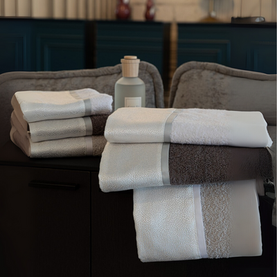 Asciugamani viso e ospite Battaglia Laura 6 pezzi