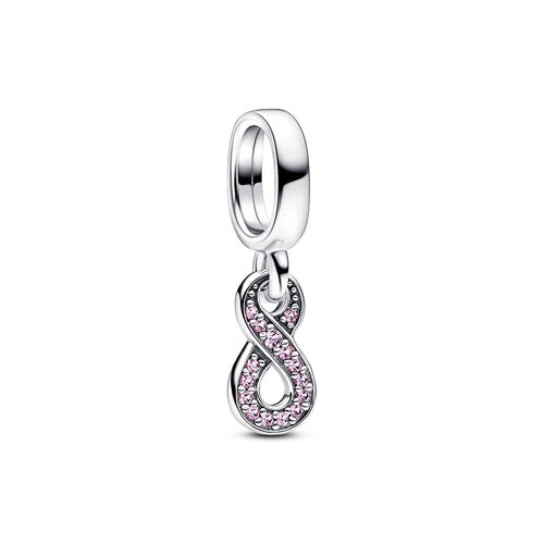 Pandora - Charm Pendente Infinito Rosa