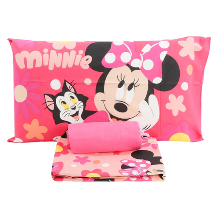 Lenzuola Minnie letto singolo in cotone