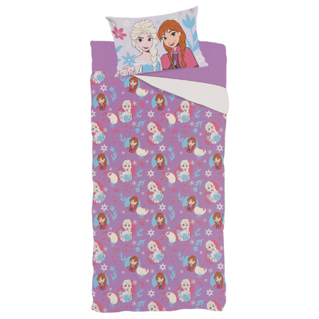 Lenzuola Frozen letto singolo in cotone