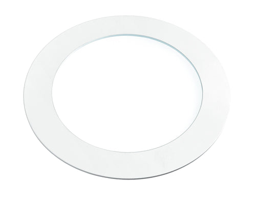 Faretto Alluminio Tondo Bianco Incasso Cartongesso Led 8 watt Luce Fredda