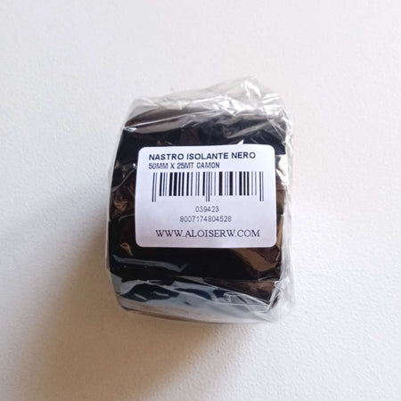 Nastro isolante nero 5cm 50mm x 25mt
