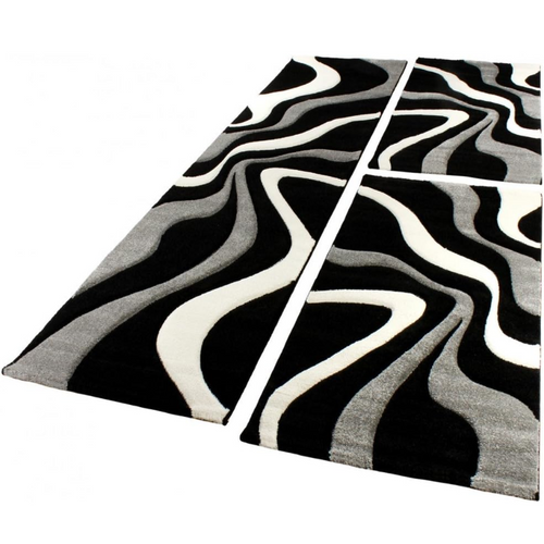 Tappeti camera da letto 3 pezzi Schizzo vernice