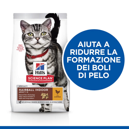 Hill's Hairball Indoor secco Gatti Adulti pollo