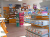 Espositore dogato per negozi centro stanza in vari colori cm. 91x80x185h