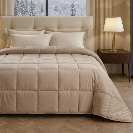 Trapunta matrimoniale in velluto Cortina Botticelli Home