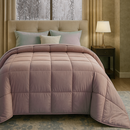 Trapunta matrimoniale in velluto Cortina Botticelli Home