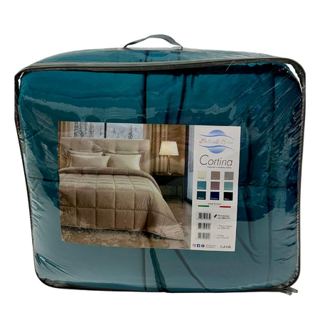 Trapunta matrimoniale in velluto Cortina Botticelli Home