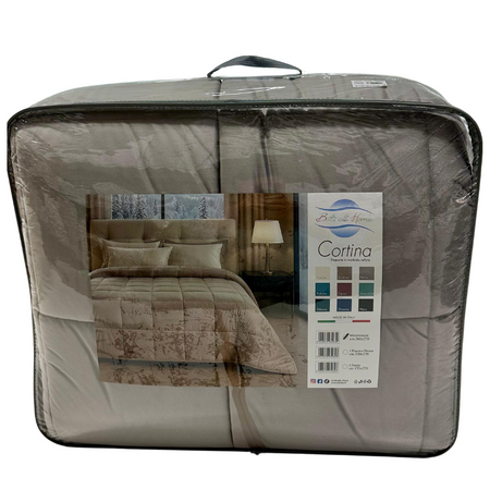 Trapunta matrimoniale in velluto Cortina Botticelli Home