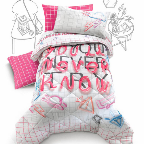 Trapunta singola Gabel You in cotone