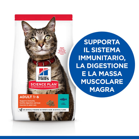 Hill's Mantenimento secco Gatti Adulti tonno