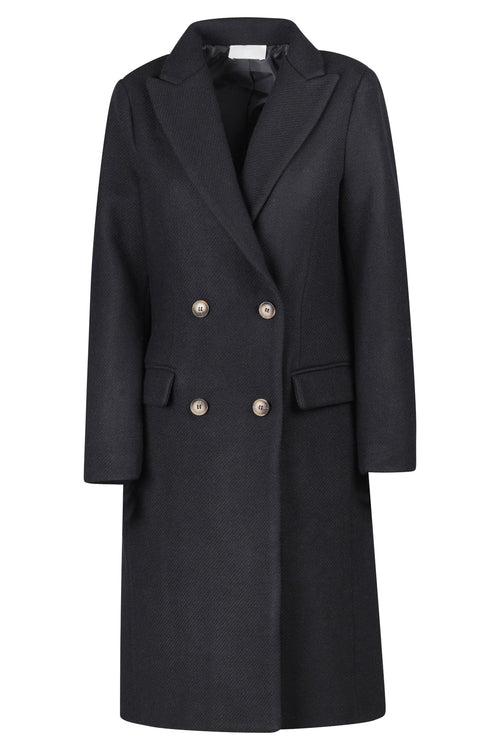 LA FEMME BLANCHE La Femme Blanche - Cappotto - 461597 - Nero da donna