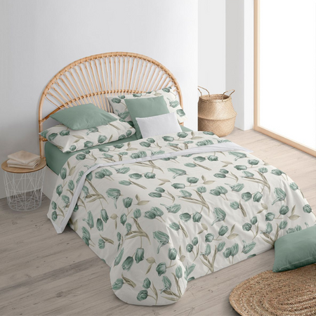 Lenzuola Matrimoniali cotone Botticelli Home Tulipani