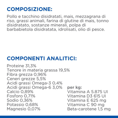 Hill's Mantenimento secco Gatti Adulti tonno