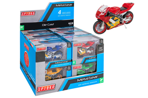 Moto Die Cast 1:18 2 Colori